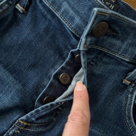 Citizens of Humanity Emerson Slim Boyfriend Blue Denim Jeans size 27 - Picture 3 of 12